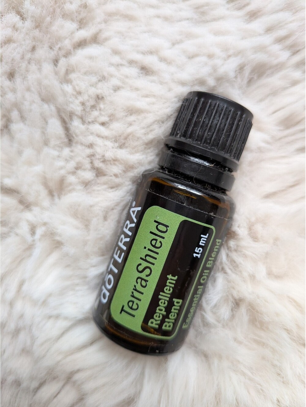 15 mL bottle of doTERRA TerraShield Essential Oil Repellent Blend